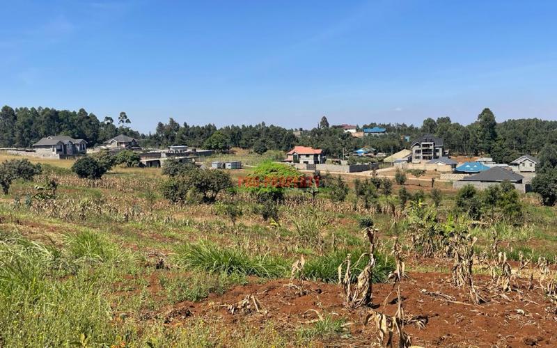 Residential Plot For Sale In Kikuyu, Kamangu With Amazing Views.
