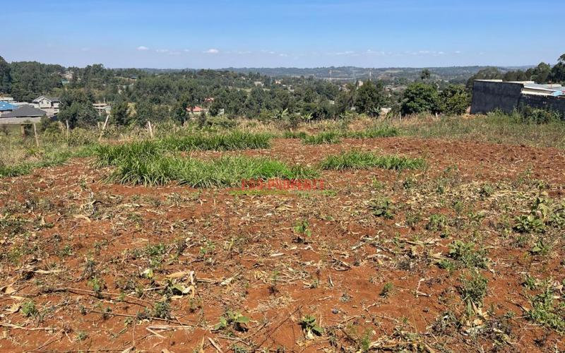 Residential Plot For Sale In Kikuyu, Kamangu With Amazing Views.