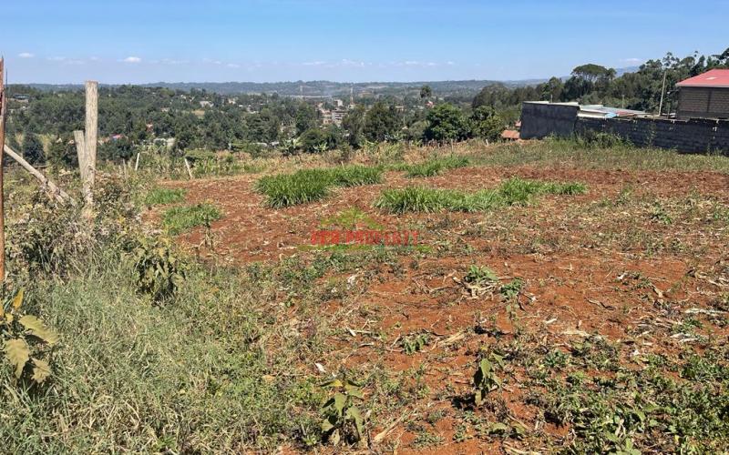 Residential Plot For Sale In Kikuyu, Kamangu With Nice Views.