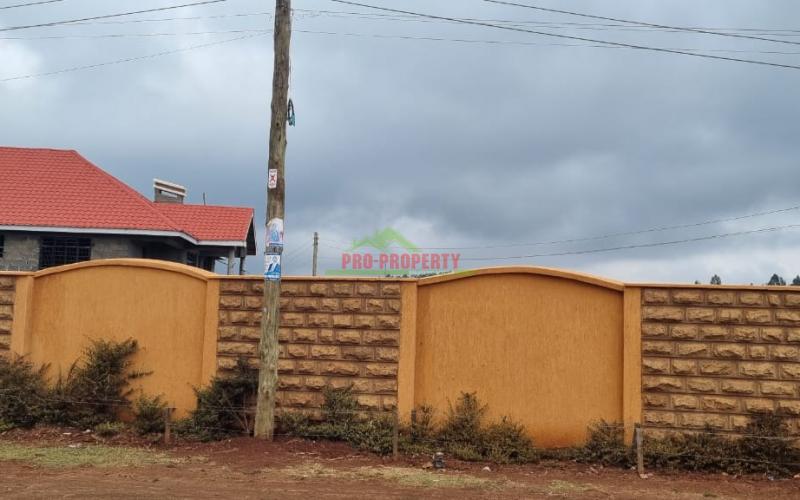Residential Serviced Plot For Sale In A Controlled Gated Estate In Kikuyu, Lusigetti.