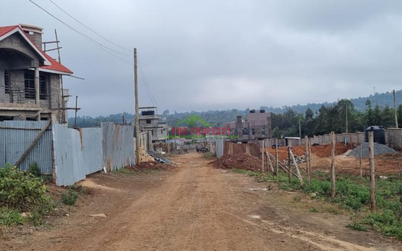 Residential Serviced Plot For Sale In A Controlled Gated Estate In Kikuyu, Lusigetti.