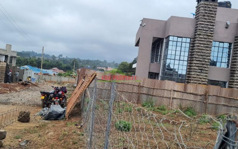 Residential Serviced Plot For Sale In A Controlled Gated Estate In Kikuyu, Lusigetti.