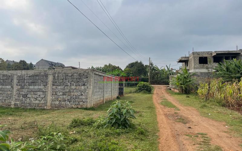 Commercial Plot For Sale In Kikuyu, Thogoto Kiambu County.