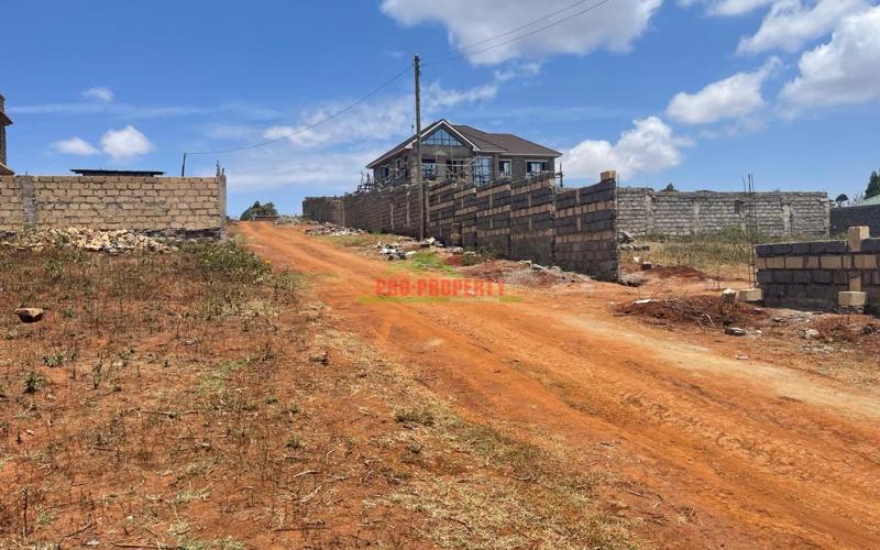 Prime Residential Plot For Sale In Kikuyu, Gikambura Along Jambu Tv Road.