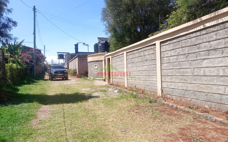 1/2 Acre Land  For Sale In Kikuyu Thogoto