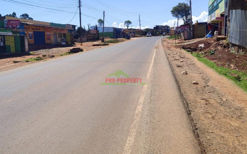 50 By 100ft Commercial Plot For Lease In Thogoto