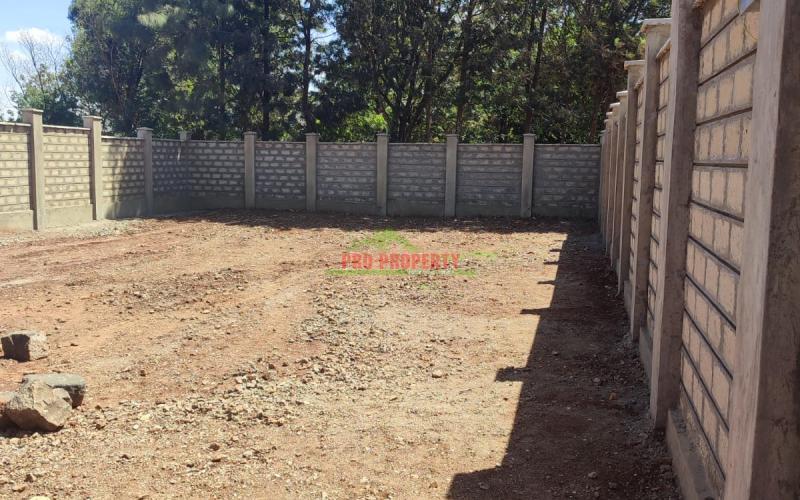 50 By 100ft Commercial Plot For Lease In Thogoto