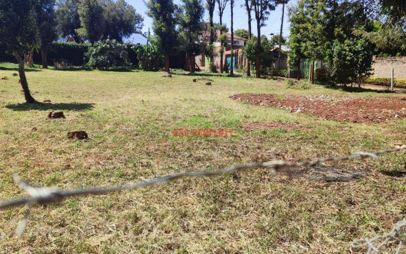 Prime 3/4 Acre Plot For Sale In Thogoto.