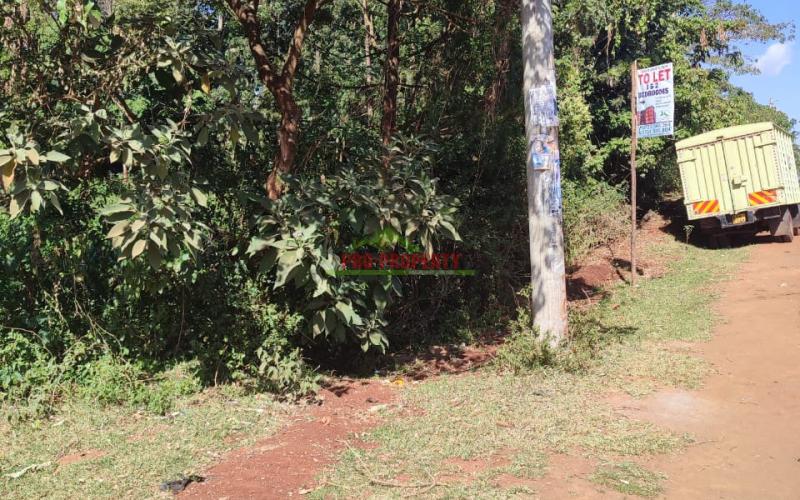 Prime 1/4 Acre Commercial Plot In Thogoto