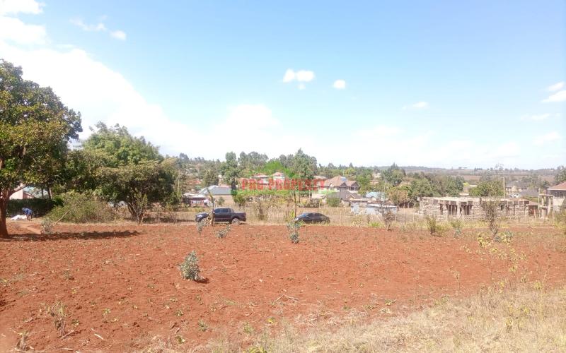 1/8 th Residential plot  for sale in Kikuyu Migumoini.