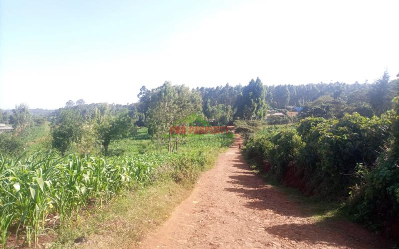 50 By 100ft Commercial Plot For Sale In Kikuyu Thogoto