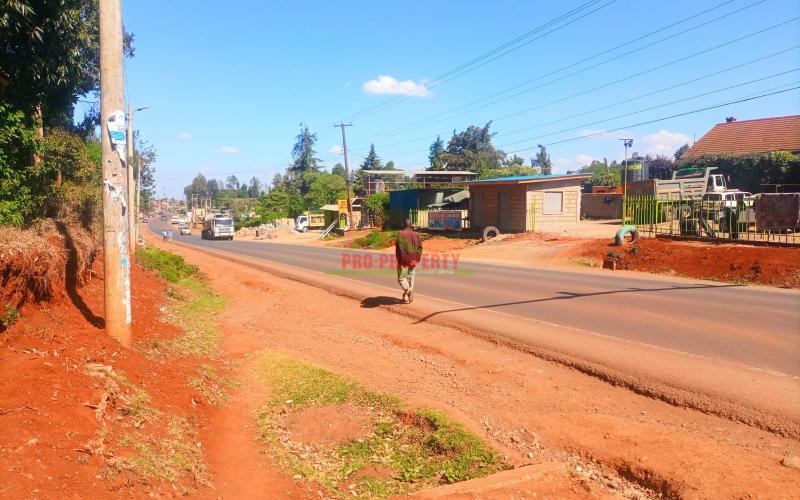 Commercial Land For Sale In Thogoto Kikuyu Town