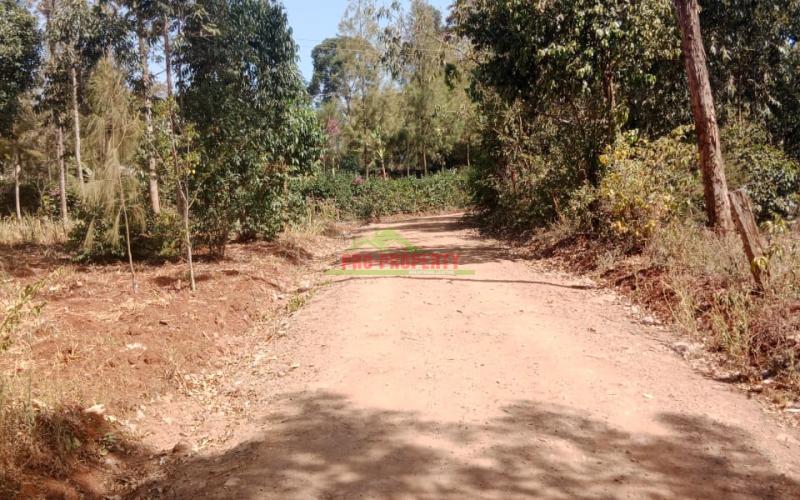 Prime Plot For Sale In Kikuyu 3.5km From Kikuyu Township