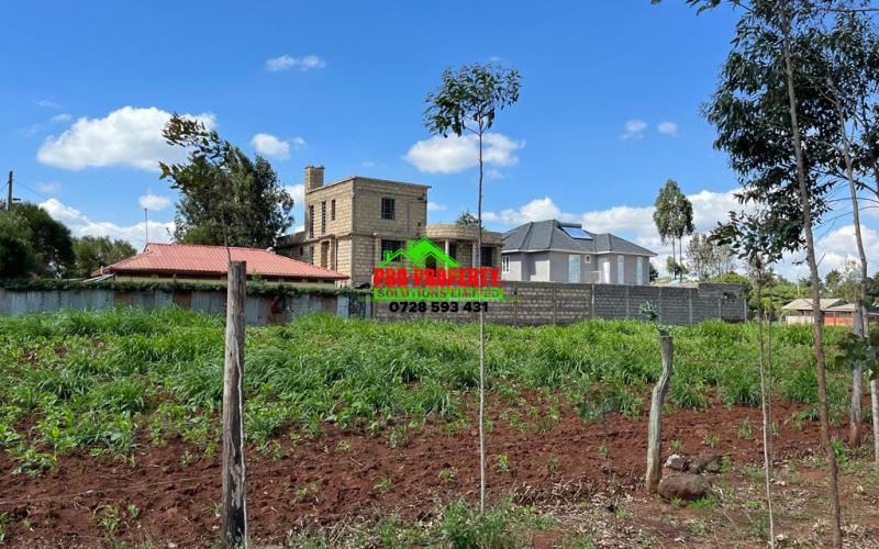 Residential Land For Sale In Gikambura, Kikuyu.