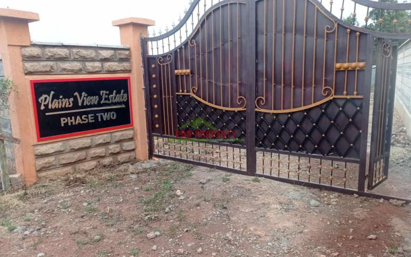 Prime residential plots for sale in Kikuyu gikambura