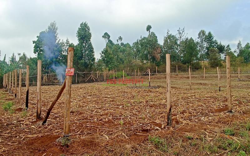Prime residential plots for sale in kikuyu gikambura area.
