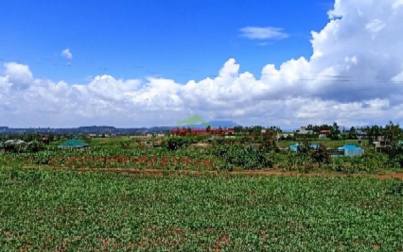 Prime residential plot in Kikuyu kamangu