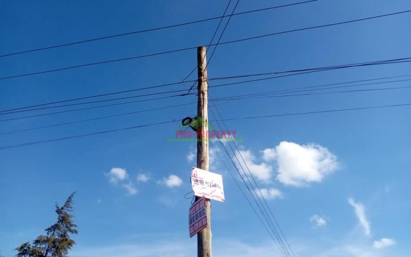 Prime commercial plot for sale in Kikuyu Kamangu