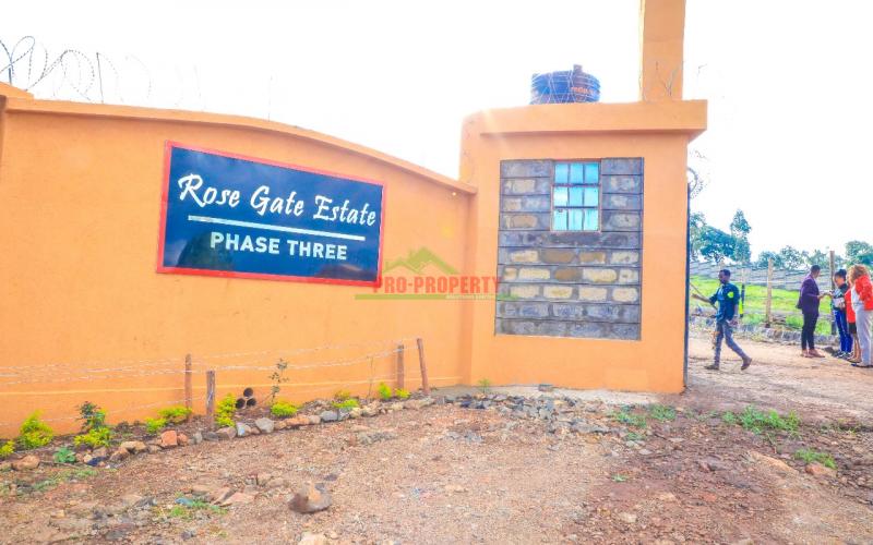 Prime 50 by 100 controlled residential plots  in Kikuyu, Lusingeti