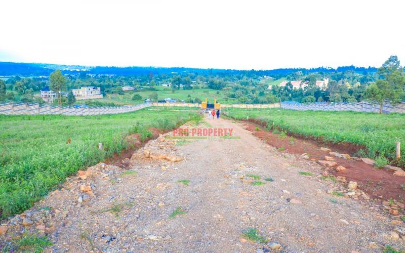 Prime Gated Community 50 By 100 Plots  For Sale In Kikuyu Lusingetti.