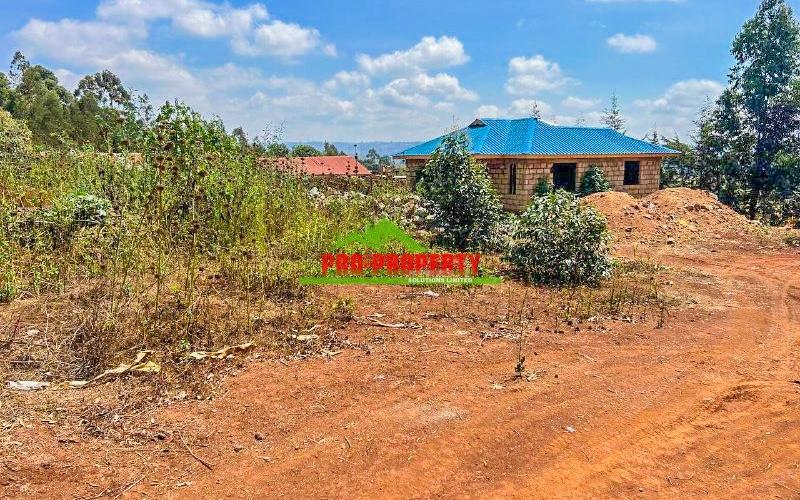Prime Residential Plot In Kikuyu,kamangu(ng'amba Area)