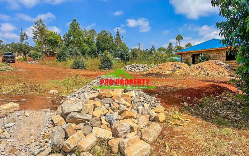 Prime Residential Plot In Kikuyu,kamangu(ng'amba Area)
