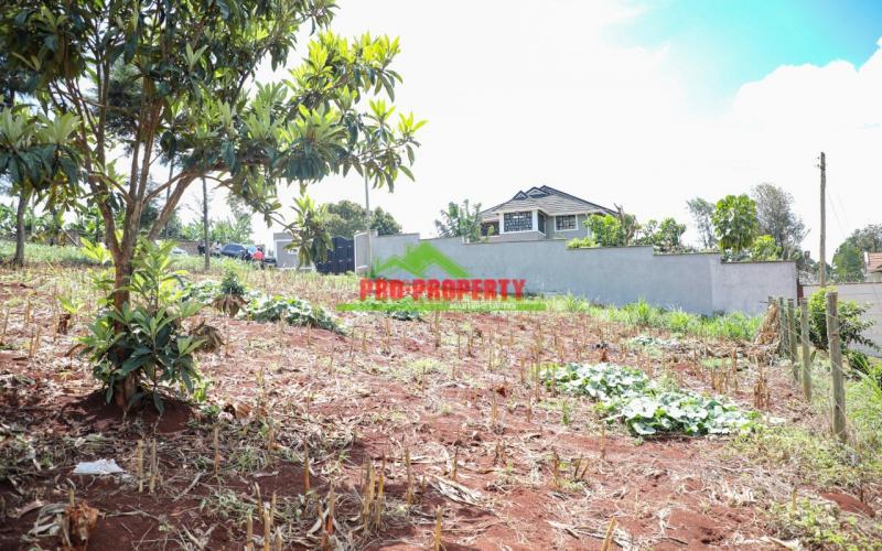 First Class 50 By 100ft Plots For Sale In Lower Kabete