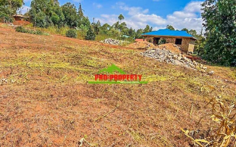 Luxurious 50/100 Plots For Sale In Kikuyu Kamangu.