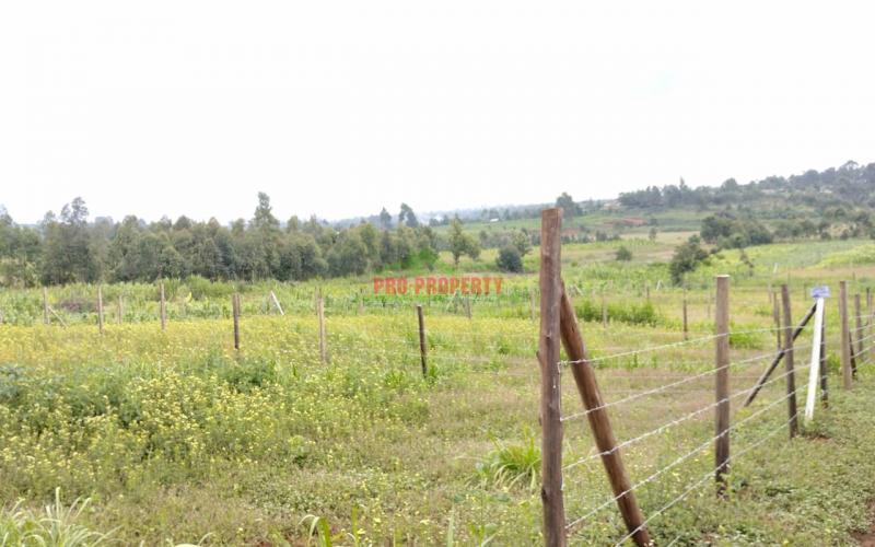 50 By 100 Residential Plots For Sale In Kikuyu Kamangu Ngambaa.