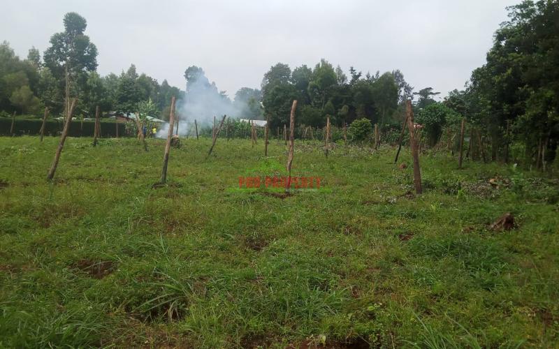 Prime  50 By 100 Plots For Sale In Kikuyu Mai-i -hii