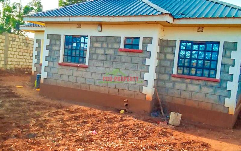 3 Bedroom Bungalow House For Sale In Kikuyu, Kamangu.