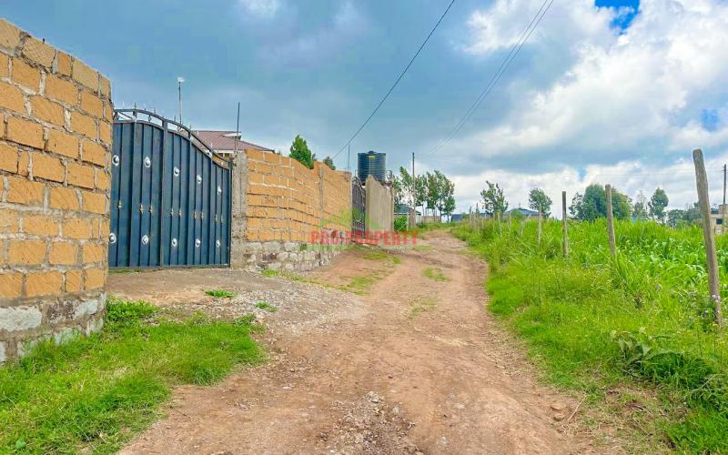 Residential Plot For Sale In Kikuyu, Kamangu.