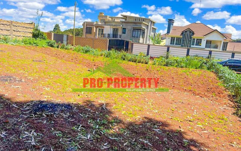Prime 50 By 100 Residential Plots For Sale In Kikuyu Ondiri.