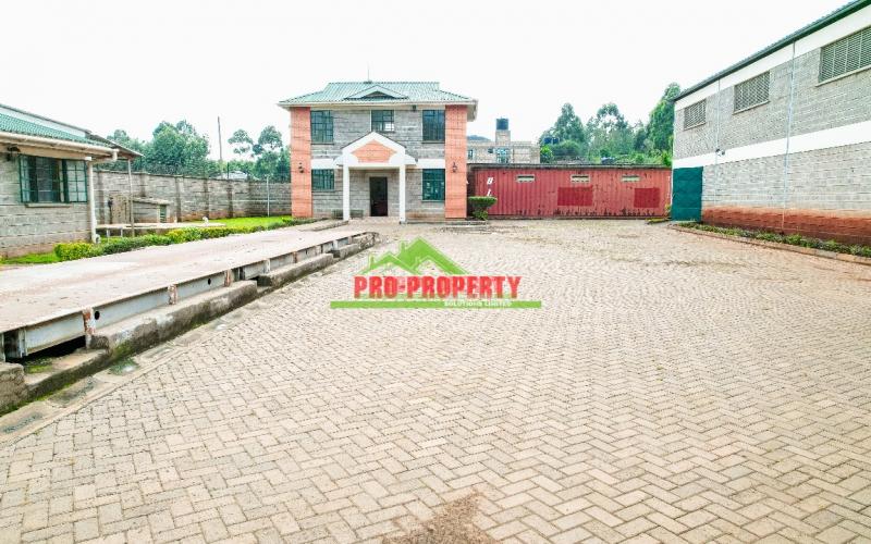 Prime Commercial  Property For Sale In Lusingeti,kikuyu(industrial Property)- Touching Tarmac