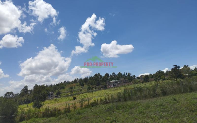Prime 50 By 100 Residential Plots For Sale In Kikuyu Kamangu Lusigetti.