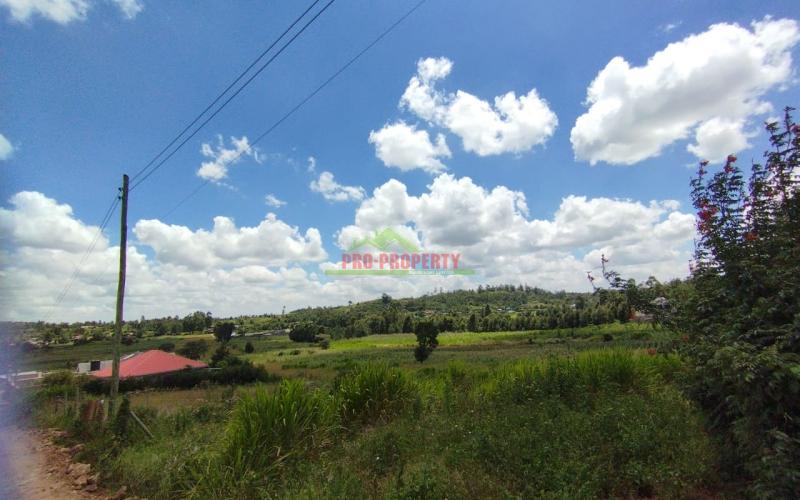 Prime 50 By 100 Residential Plots For Sale In Kikuyu Kamangu Lusigetti.