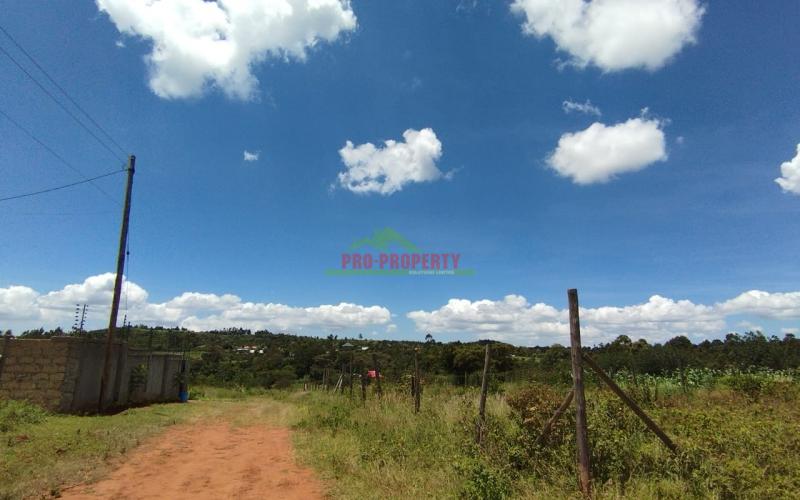 Prime 50*100 Ft Residential Plots For Sale In Kikuyu- Lusigetti