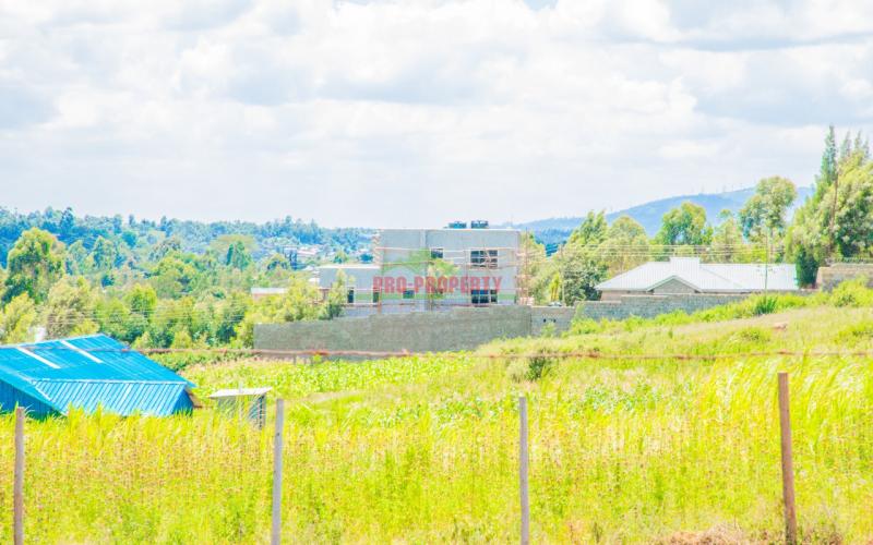 Prime Residential Plot For Sale (in A Gated Community Concept) In Kikuyu, Lusigetti.