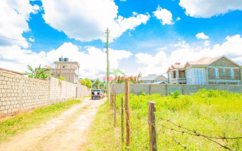 Prime Residential Plot For Sale In Kikuyu, Behind Gikambura Primary.