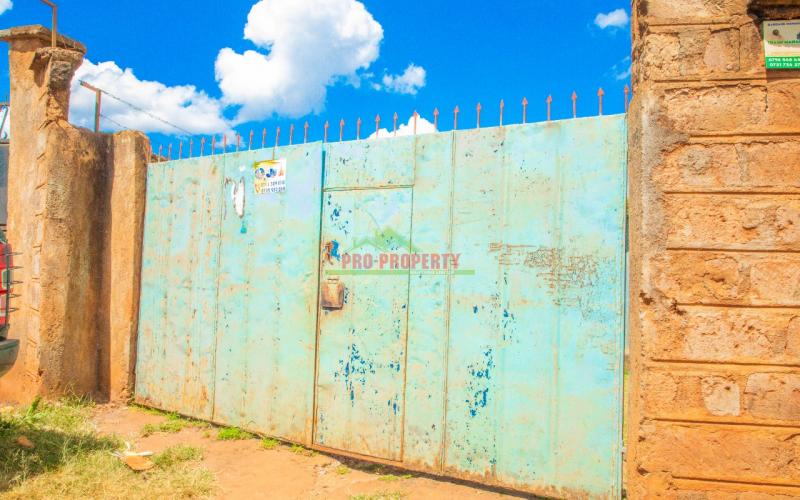 Prime Commercial Plot For Sale In Kikuyu, Thogoto.