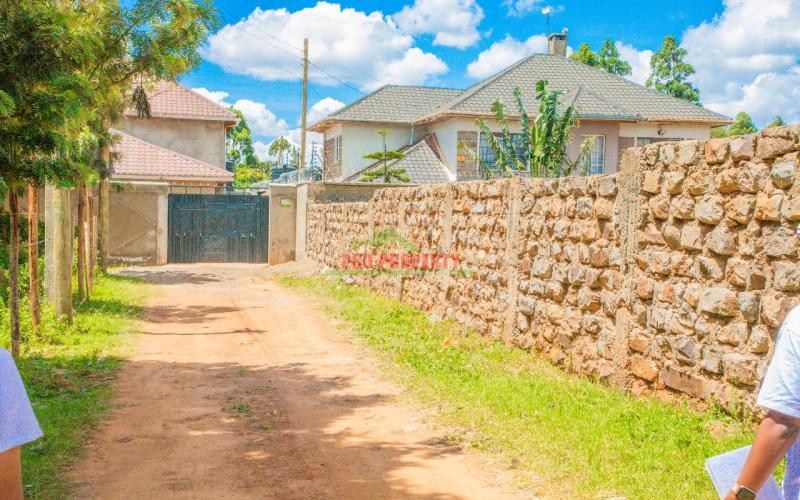 50by100ft Prime Residential Plots For Sale In Kikuyu,gikambura