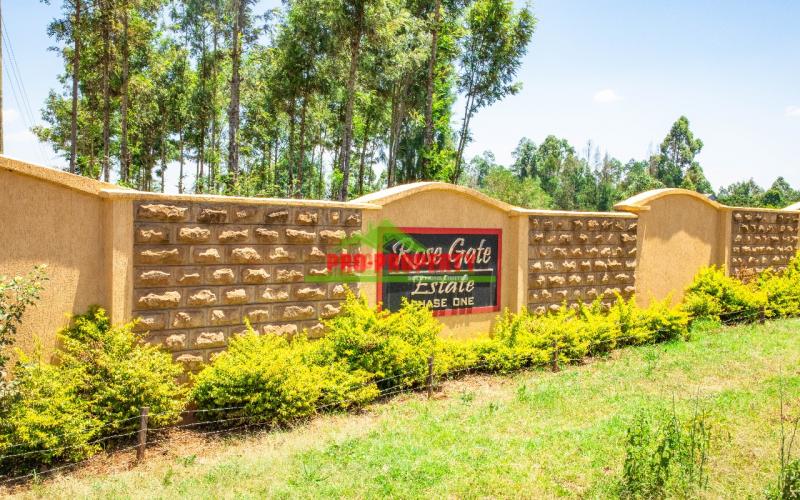 Residential Serviced Plot For Sale In A Controlled Gated Estate In Kikuyu, Lusigetti.