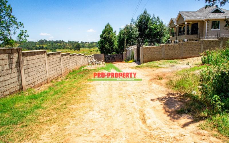Residential Serviced Plot For Sale In A Controlled Gated Estate In Kikuyu, Lusigetti.