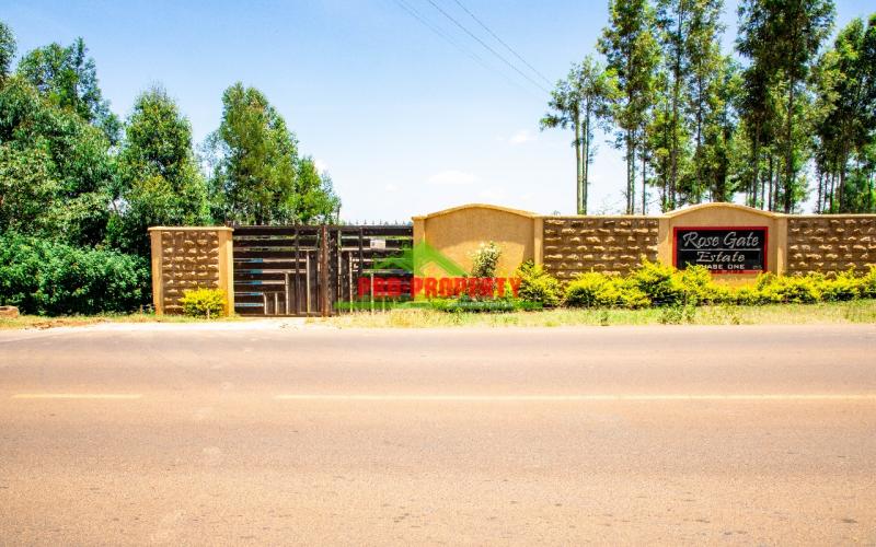 Residential Serviced Plot For Sale in a Controlled Gated Estate in Kikuyu, Lusigetti.