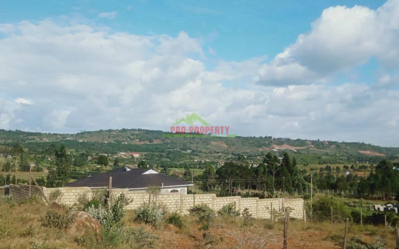 Residential 50 By 100 Plots For Sale In Kikuyu Kamangu Nachu.