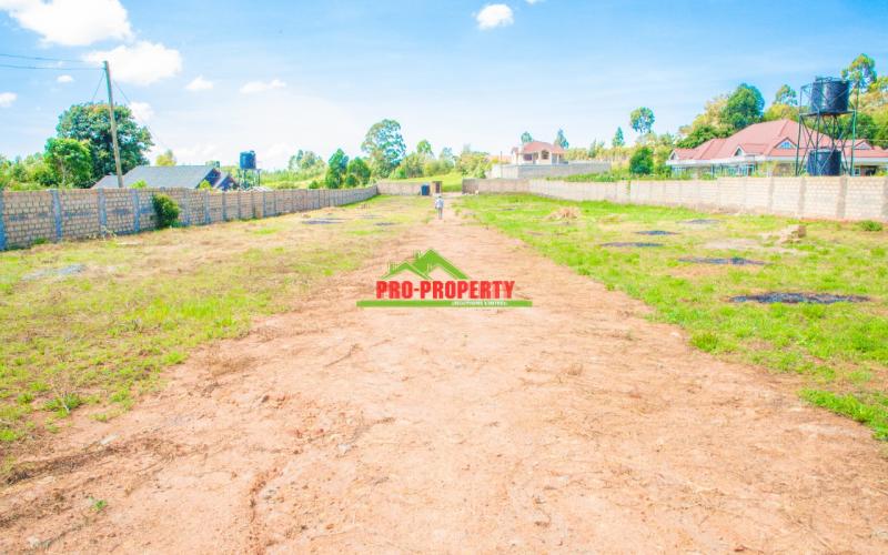 Prime  50 By 100ft  Plots In  A Gated Community  In Ondiri ,kikuyu