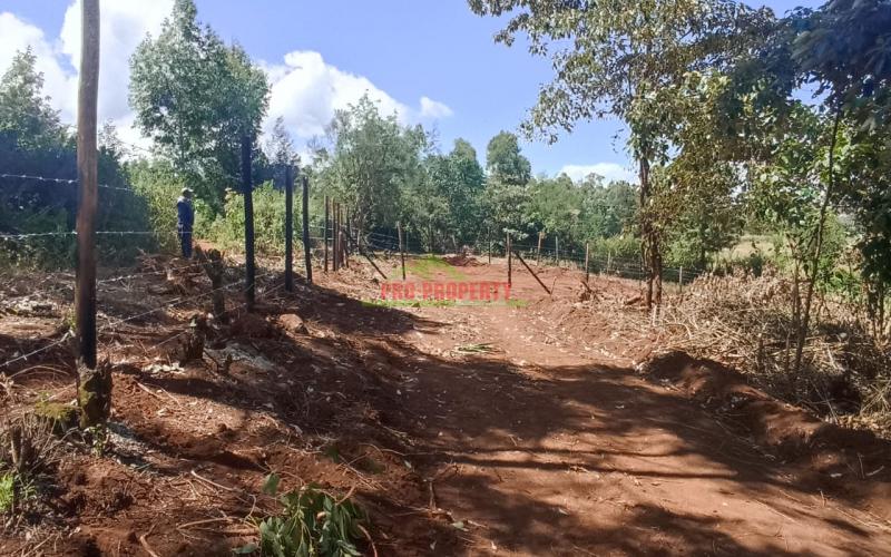 Prime Residential  Plots For Sale In Kikuyu, Gikambura (jambu Tv)