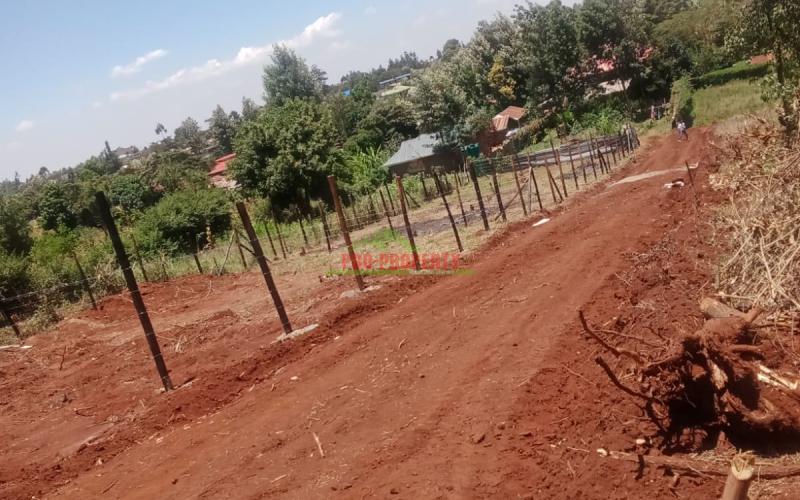 Prime Residential Plot For Sale In Kikuyu,gikambura Opposite Jambu Tv