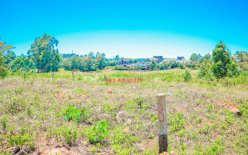 Prime Residential Plot For Sale In A Thriving Community In Kikuyu , Gikambura Opposite Jambu Tv