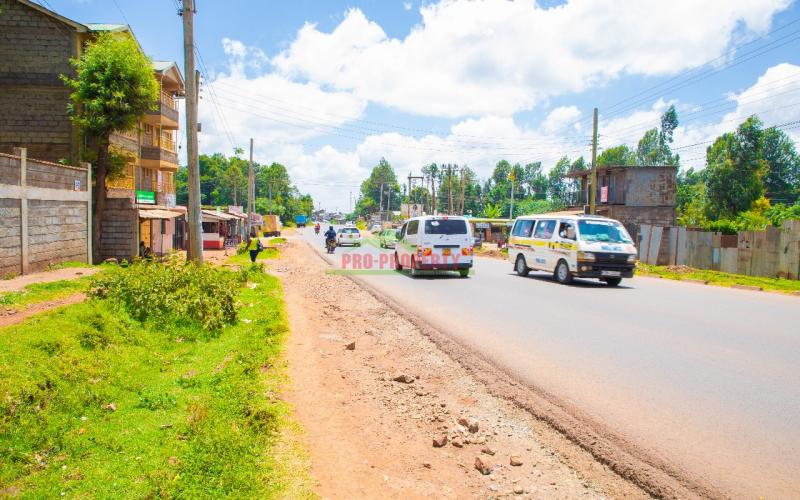 Commercial Plot For Lease In Kikuyu, Thogoto